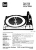 Thumbnail Dual 1209 Turntable Service Manual Thumbnail Dual 1209 Turntable Service Manual