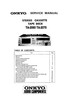 Thumbnail Onkyo TA-2060 & TA-2070 Tape Deck Service Manual