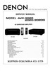 Thumbnail Denon AVC-2020 , AVC-3020 Service Manual
