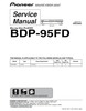 Thumbnail Pioneer BDP-95FD Blu Ray player FULL Service Manual