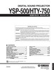 Thumbnail Yamaha YSP-500 Soundbar Service Manual