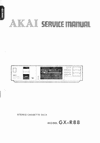 Thumbnail Akai  GX-R-88 cassette deck ,  Service Repair Manual