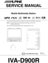 Thumbnail Alpine IVA-D-900-R Service Manual
