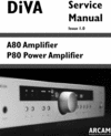 Thumbnail Arcam DiVA A-80 & P-80 Original Service Manual Thumbnail Arcam DiVA A-80 & P-80 Original Service Manual