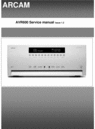 Thumbnail Arcam DiVA AVR-600 issue 2 ,  Original Service Manual