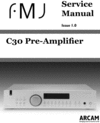 Thumbnail Arcam FMJ C-30 preamp  Original Service Manual