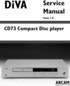 Thumbnail Arcam Diva CD-73 Original Service Manual