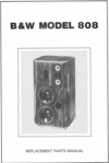 Thumbnail B&W 808  Bowers & Wilkins  Nautilus , Service Manual