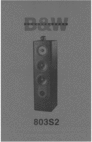 Thumbnail Bowers & Wilkins   B&W-803-S2 , Matrix  , Service Manual