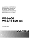 Thumbnail Cagiva W16-600 & W16/T4-600 Emi Manuale Officina - Service