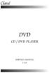 Thumbnail Classe  CD-DVD Player ,Original  Service Manual