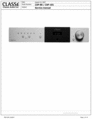 Thumbnail Classe CAP-80  Integrated Amplifier , Service Manual