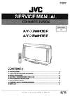 Thumbnail JVC  AV-28WH3 , AV-32WH3  , Service Manual & Schematics