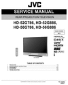 Thumbnail JVC HD-52-G786 & 52-G886 Service & User Manual , Schematics Thumbnail JVC HD-52-G786 & 52-G886 Service & User Manual , Schematics