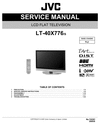 Thumbnail JVC  LT-40X776  , Service Manual & Schematics