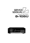 Thumbnail Luxman D-105-U  Valve CD Player , Service-Repair Manual