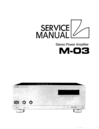 Thumbnail Luxman M-03 Power Amplifier , Service-Repair Manual Thumbnail Luxman M-03 Power Amplifier , Service-Repair Manual