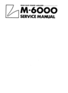 Thumbnail Luxman M-6000 Power Amplifier , Service-Repair Manual Thumbnail Luxman M-6000 Power Amplifier , Service-Repair Manual