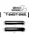 Thumbnail Luxman T-240 , T-240L Tuner , Service-Repair Manual Thumbnail Luxman T-240 , T-240L Tuner , Service-Repair Manual