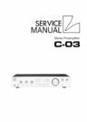 Thumbnail Luxman C-03 Preamplifier , Service-Repair Manual Thumbnail Luxman C-03 Preamplifier , Service-Repair Manual