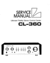 Thumbnail Luxman CL-360 Preamplifier , Service-Repair Manual Thumbnail Luxman CL-360 Preamplifier , Service-Repair Manual