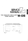 Thumbnail Luxman M-05 Power Amplifier , Service-Repair Manual Thumbnail Luxman M-05 Power Amplifier , Service-Repair Manual