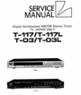 Thumbnail Luxman T-03 , L-117 Tuners , Service-Repair Manual