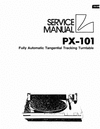 Thumbnail Luxman PX-101 , Turntable , Original Service Manual