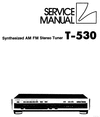 Thumbnail Luxman T-530 Tuner , original Service Manual