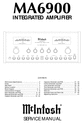 Thumbnail McIntosh MA-6900 , Original Service Manual