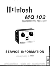 Thumbnail McIntosh MQ-102 , Original Service Manual
