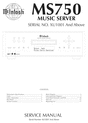 Thumbnail McIntosh MS-750 , Original Service Manual