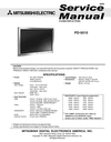 Thumbnail Mitsubishi PD-5010 Plasma  , Service Manual