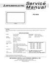 Thumbnail Mitsubishi PD-5050 Plasma  , Service Manual