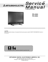 Thumbnail Mitsubishi PD-5065 Plasma  , Service Manual