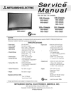 Thumbnail Mitsubishi WD-52628 62628 73727  Service Manual & Schematics