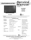 Thumbnail Mitsubishi WD-57831 65831 73831  Service Manual & Schematics
