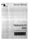 Thumbnail Nakamichi 680 Original Service Manual Thumbnail Nakamichi 680 Original Service Manual