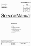 Thumbnail Philips N-4522 , Service Manual in deutscher Sprache