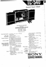 Thumbnail Sony TC-540 reel to reel tape recorder Service Manual Thumbnail Sony TC-540 reel to reel tape recorder Service Manual