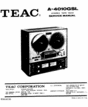 Thumbnail Teac A-4010-GSL reel tape recorder Service Manual Thumbnail Teac A-4010-GSL reel tape recorder Service Manual