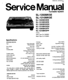 Thumbnail Technics SL-1200 mk5 , SL-1210 mk5  , Service Manual