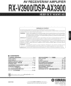 Thumbnail Yamaha RXV-3900 , DSP-AX-3900 Service Manual for repair