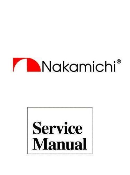 Product picture Nakamichi 682 zx Original Service Manual 