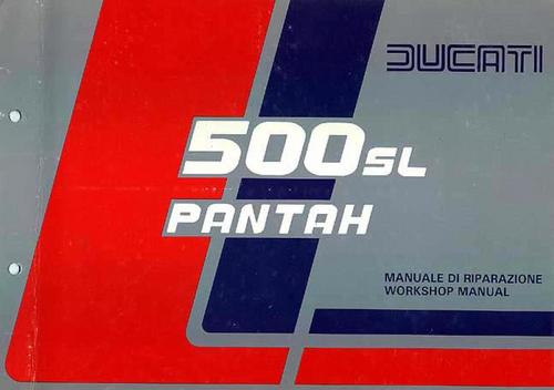 Product picture Ducati 500 SL Pantah Authentic Service Workshop Manual