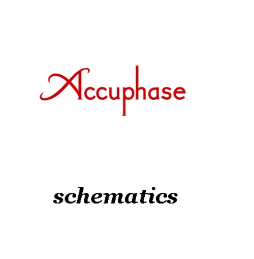 Product picture Accuphase  E-203 Schematic for service and repair
