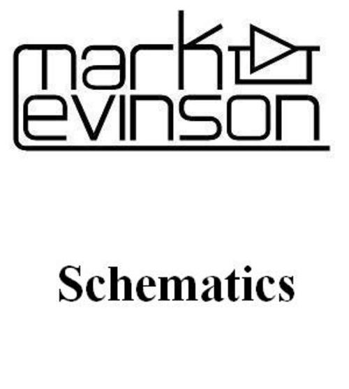 Product picture Mark Levinson no-7 Schematics for service and repair 