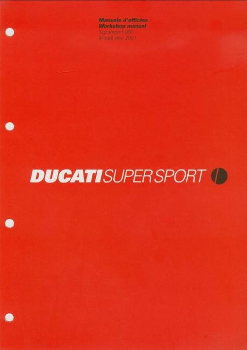 Product picture Ducati 900-SS Supersport , 2001 , Manuale d Officina