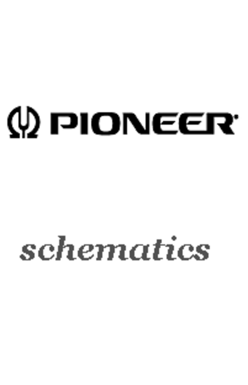 Product picture Pioneer F-7  Tuner Original Schematic in PDF