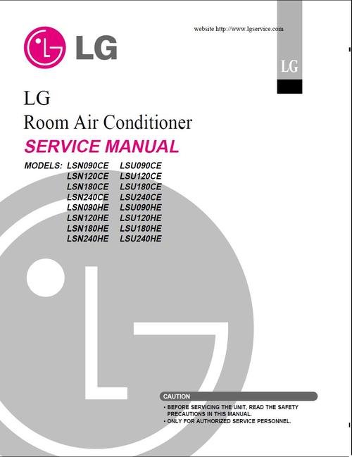 Product picture LG LSN-120-HE & LSU-120-HE  , Aircondition  Service Manual
